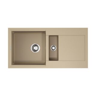 Мойка кухонная Omoikiri Sakaime 86-2-СH Tetogranit/шампань